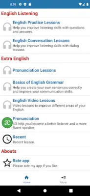 English Listening & Speaking android App screenshot 10