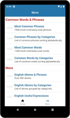 English Listening & Speaking android App screenshot 1