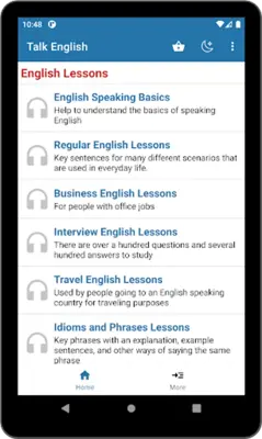 English Listening & Speaking android App screenshot 3